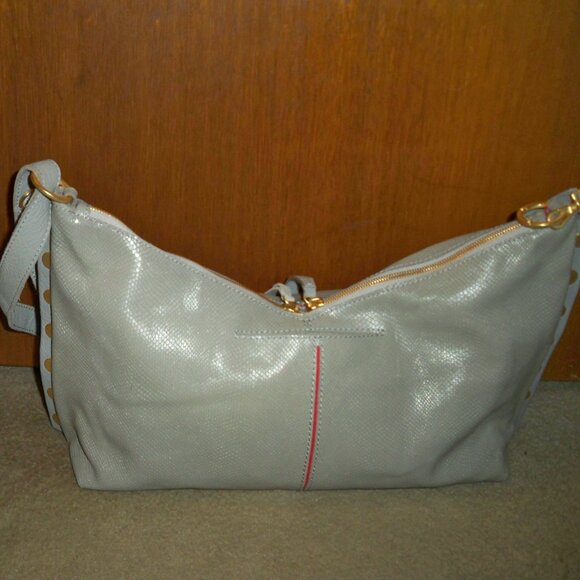 HAMMITT MR G Gray and Brushed Gold Shoulder Bag-NWOT!! - Picture 2 of 5